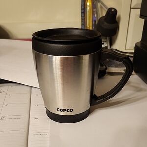 COPCO STAINLESS STEEL TRAVEL MUG